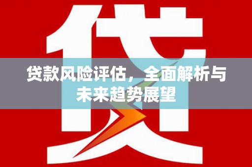 坦洲贷款风险评估，全面解析与未来趋势展望