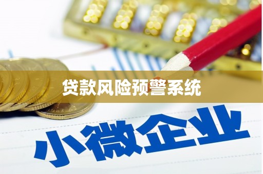 坦洲贷款风险预警系统