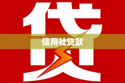 坦洲信用社贷款