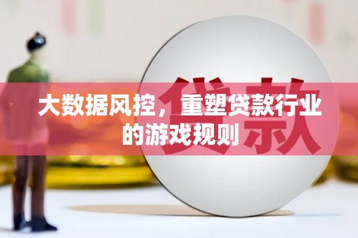 坦洲大数据风控，重塑贷款行业的游戏规则