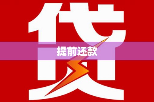 坦洲提前还款