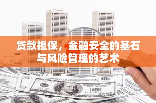 坦洲贷款担保，金融安全的基石与风险管理的艺术