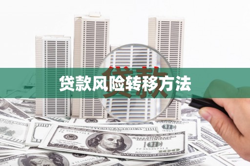 坦洲贷款风险转移方法
