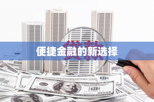 坦洲便捷金融的新选择