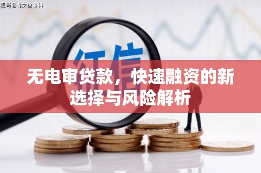 坦洲无电审贷款，快速融资的新选择与风险解析