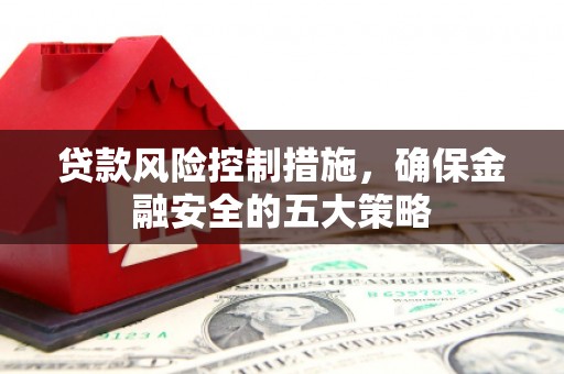 坦洲贷款风险控制措施，确保金融安全的五大策略