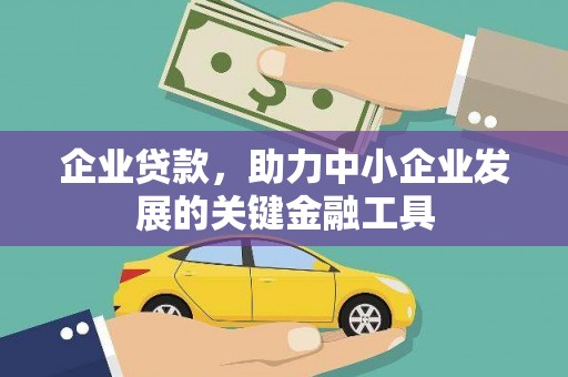 坦洲企业贷款，助力中小企业发展的关键金融工具