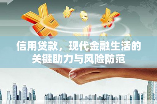 坦洲信用贷款，现代金融生活的关键助力与风险防范