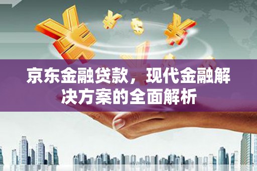 坦洲京东金融贷款，现代金融解决方案的全面解析