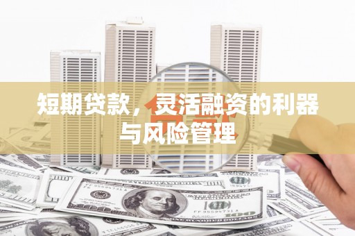 坦洲短期贷款，灵活融资的利器与风险管理