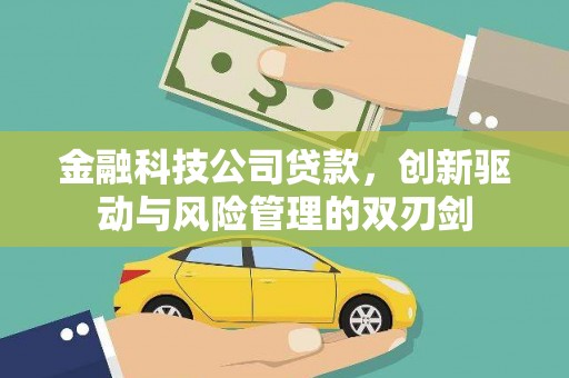 坦洲金融科技公司贷款，创新驱动与风险管理的双刃剑